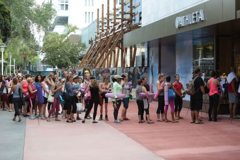 Athleta Summer Solstice Party In Miami Beach mindbodygreen